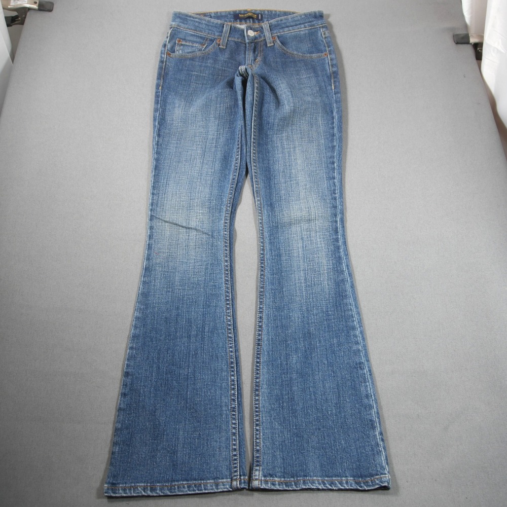 Y2K VTG Levi's 524 Too Superlow Bootcut Women Jeans 25x32 Flair Cowgirl Western